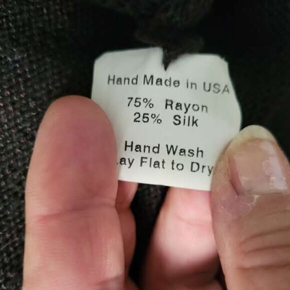 Skif International Handmade Designer Sweater Size XL Oversized Look - Picture 6 of 6